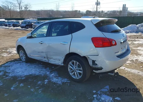 2012 Nissan Rogue S из США, поврежденный, VIN JN8AS5MV8CW397089
